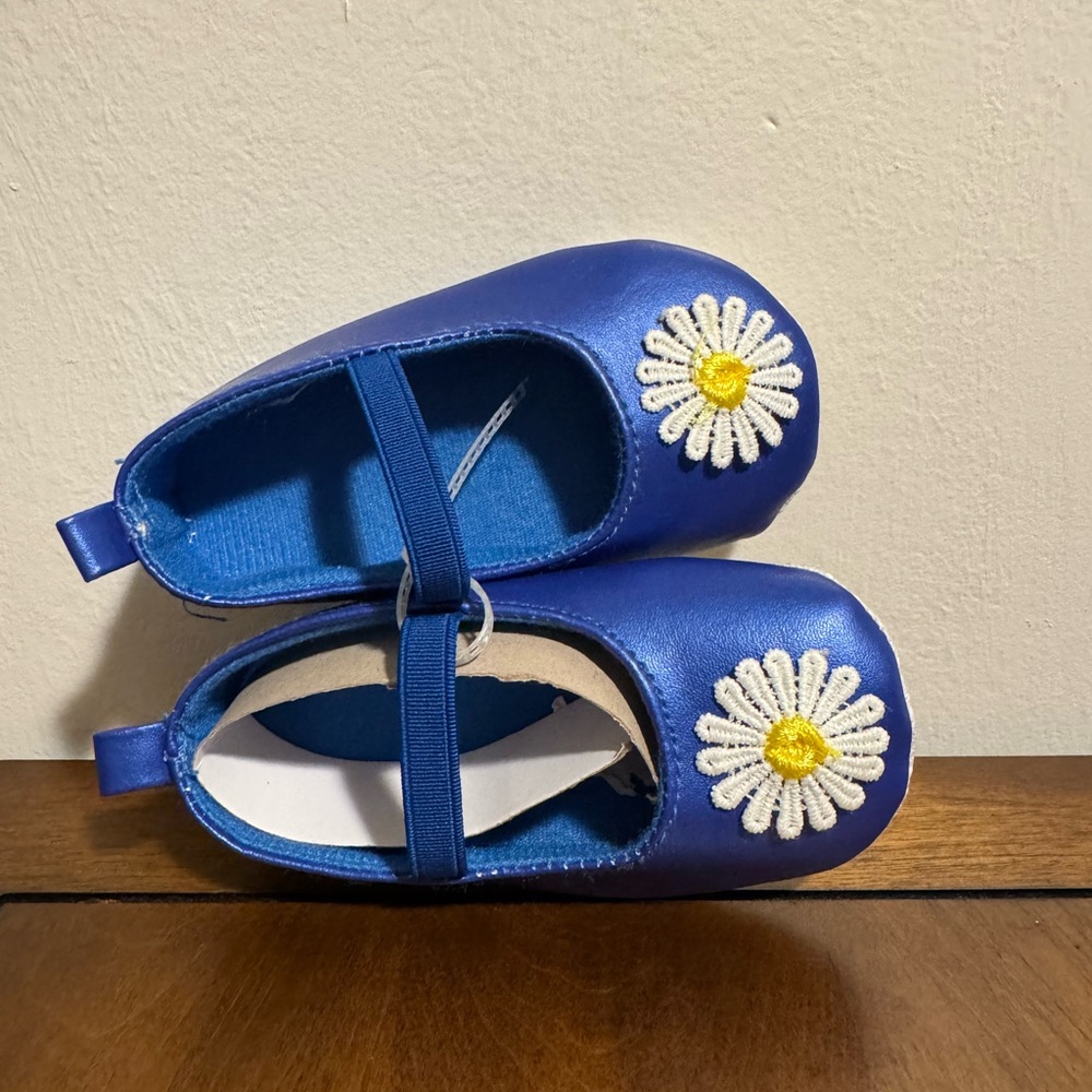 Blue Kids Shoes/size 3 baby